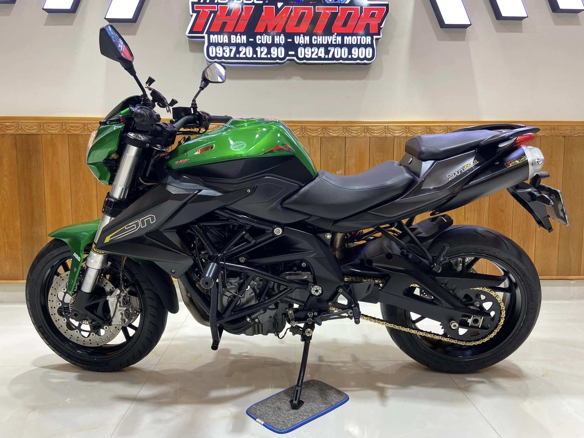 BENELI BN600I ABS XANH HENIKEN THI MOTO THỦ ĐỨC #19 BENELI BN600I ABS XANH HENIKEN THI MOTO THỦ ĐỨC